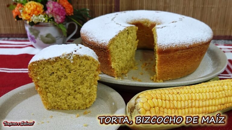 ¿Cómo hacer una deliciosa torta de maíz?