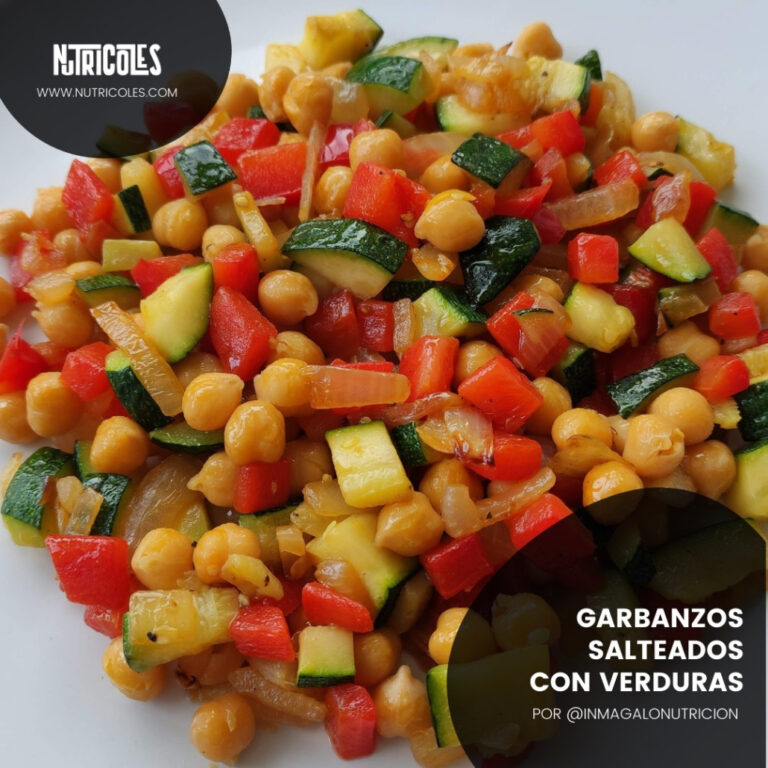 Garbanzos Salteados con Verduras: ¡Una experiencia deliciosa!