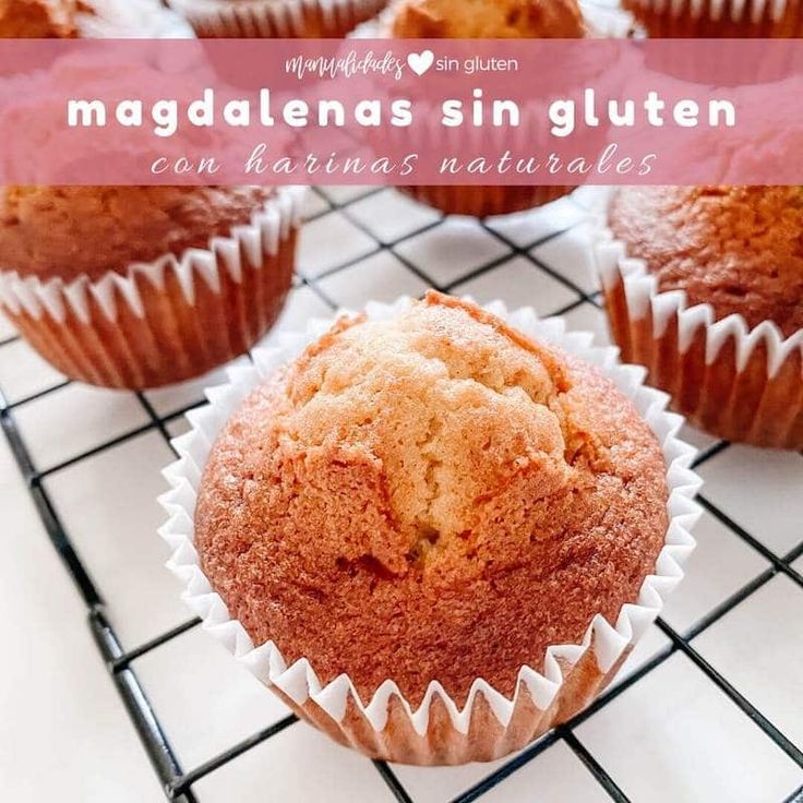 Magdalenas sin gluten: ¡Deliciosas y caseras!